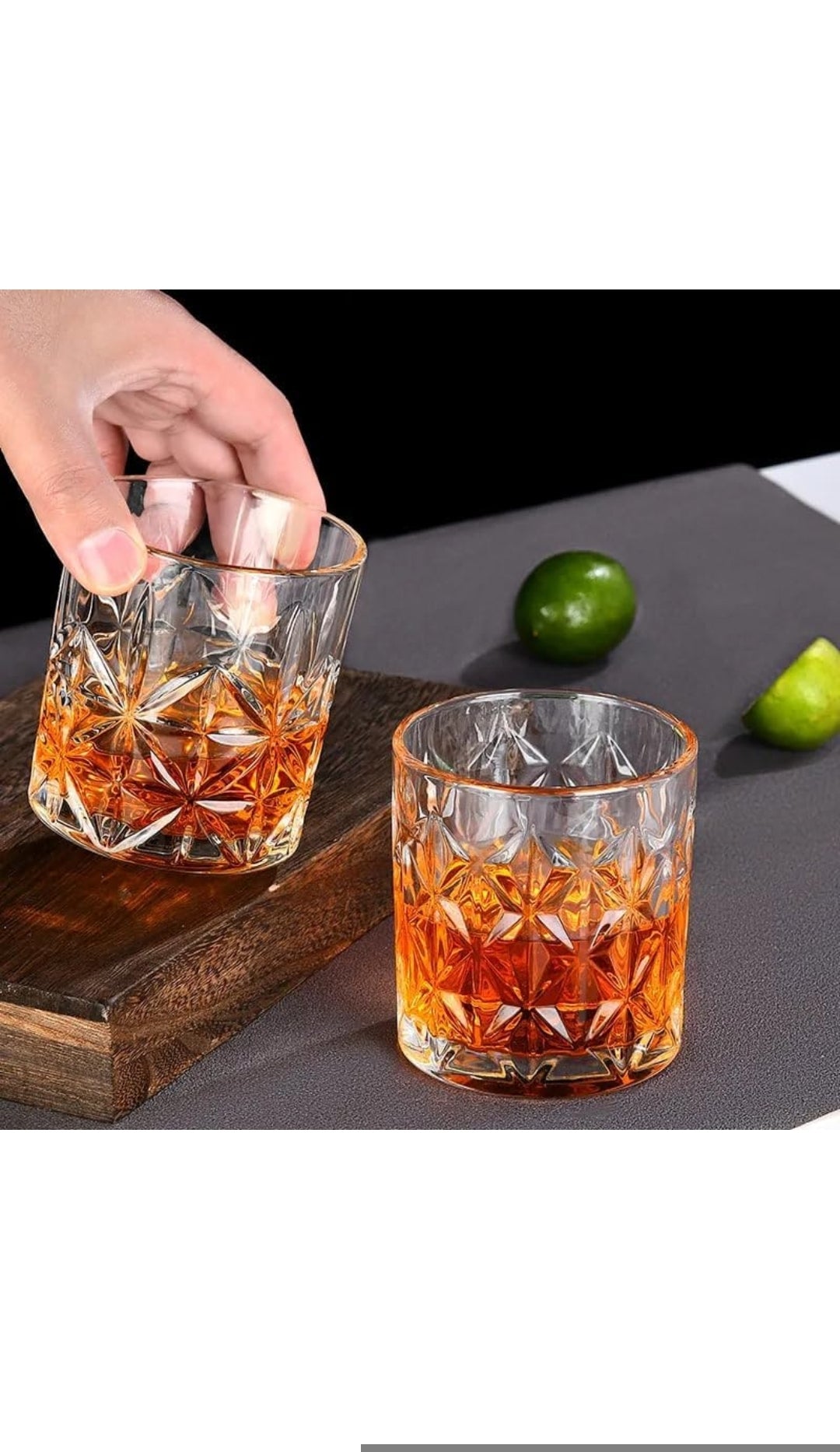 Cello Swirl Juice Glass