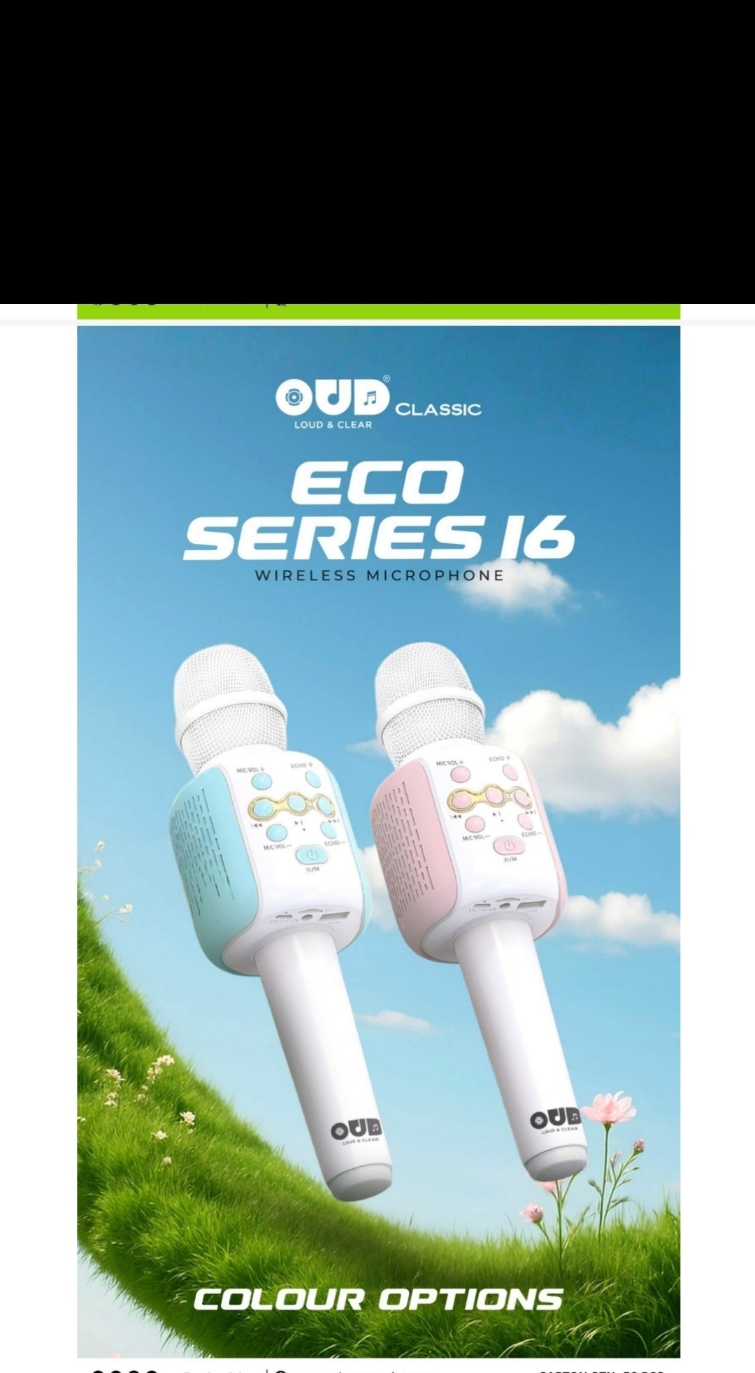 Oud Wireless Microphone Eco-16