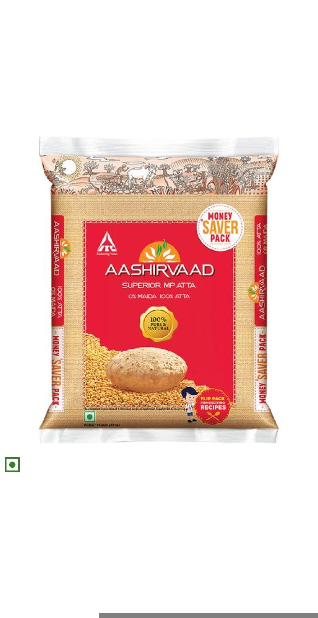 ఆశీర్వాద్ గోధుమ అట్టా 5 కిలోలు