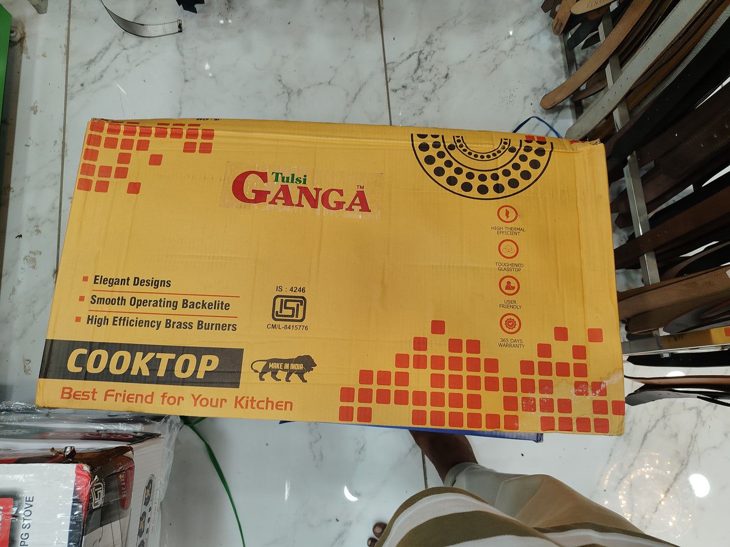 Tulasi Ganga LPG Stove Glass