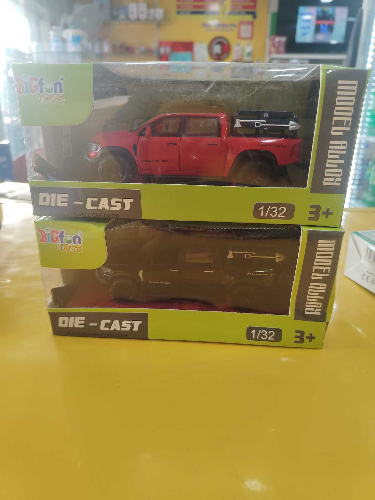 Die-cast car