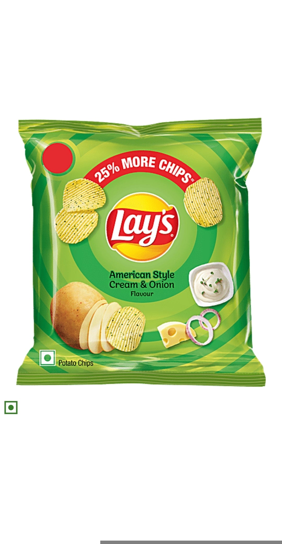 Lay's Cream & Onion 12.3g