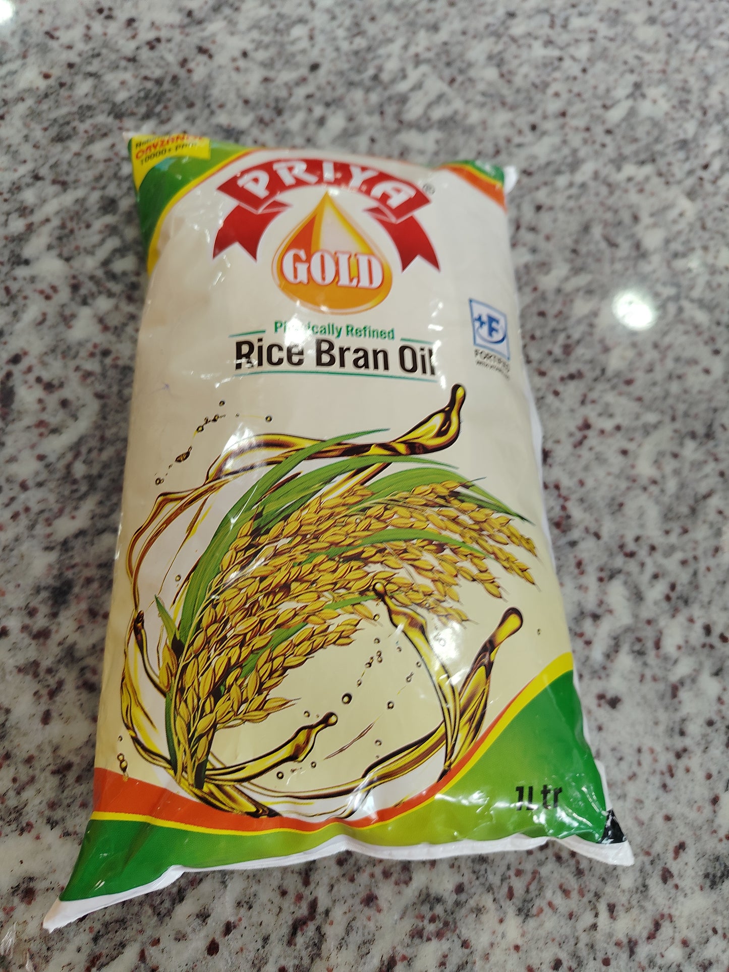 Priya Gold Rice Brand Oil 1Ltr