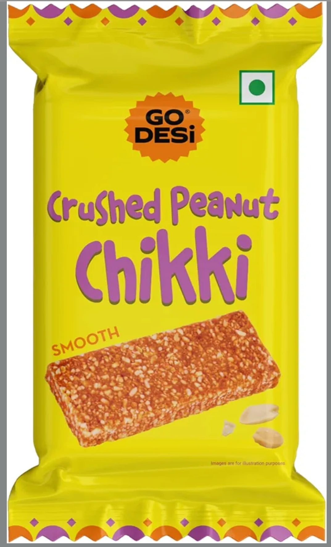 Go Desi Peanut Chikki 100g