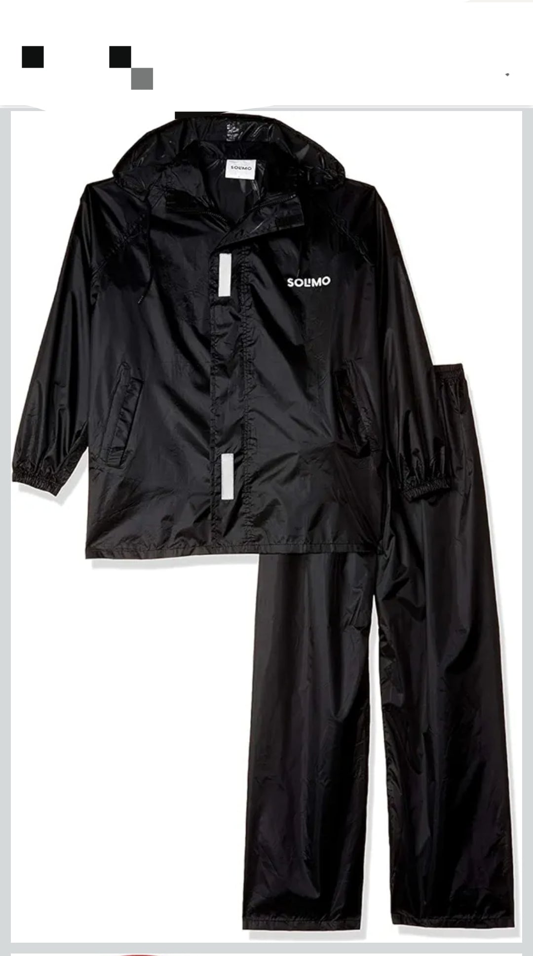 Rain Coat With Paint