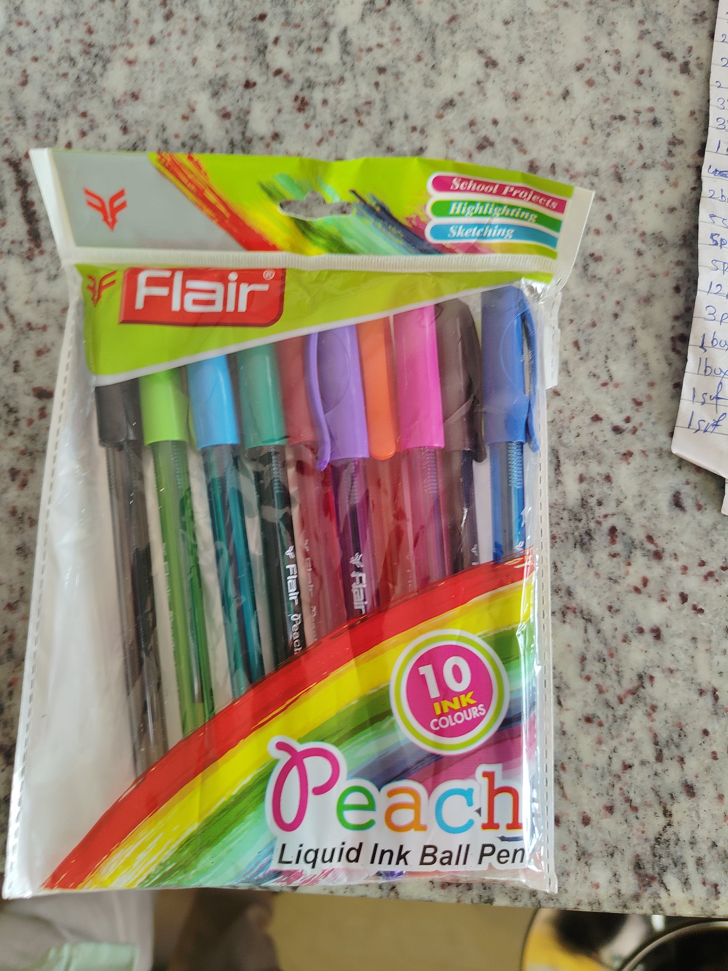Color Ball pen set