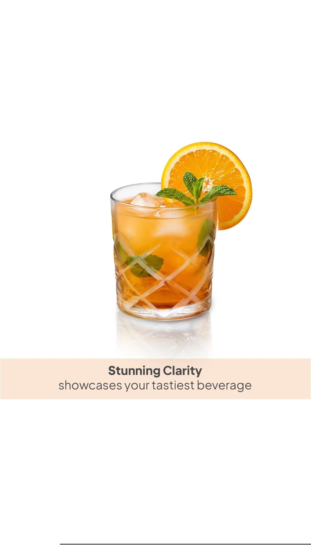 Cello Old Fashioned Juice Glass