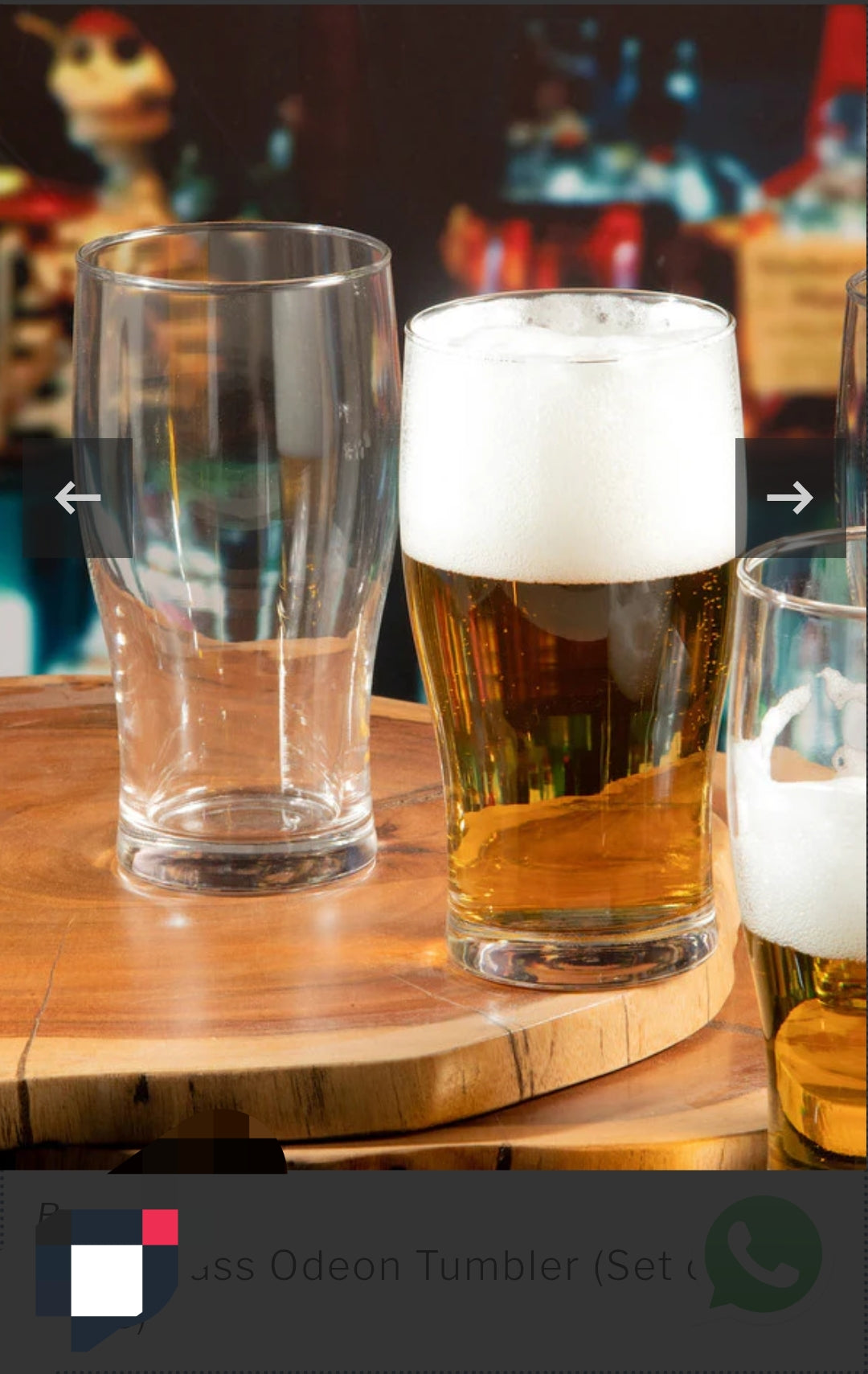 Delisoga Glass Set 6pcs