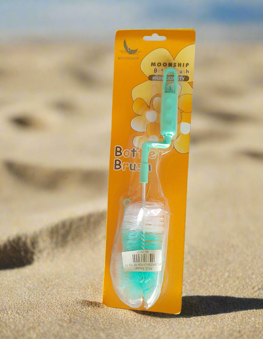 Moonship bottle brush