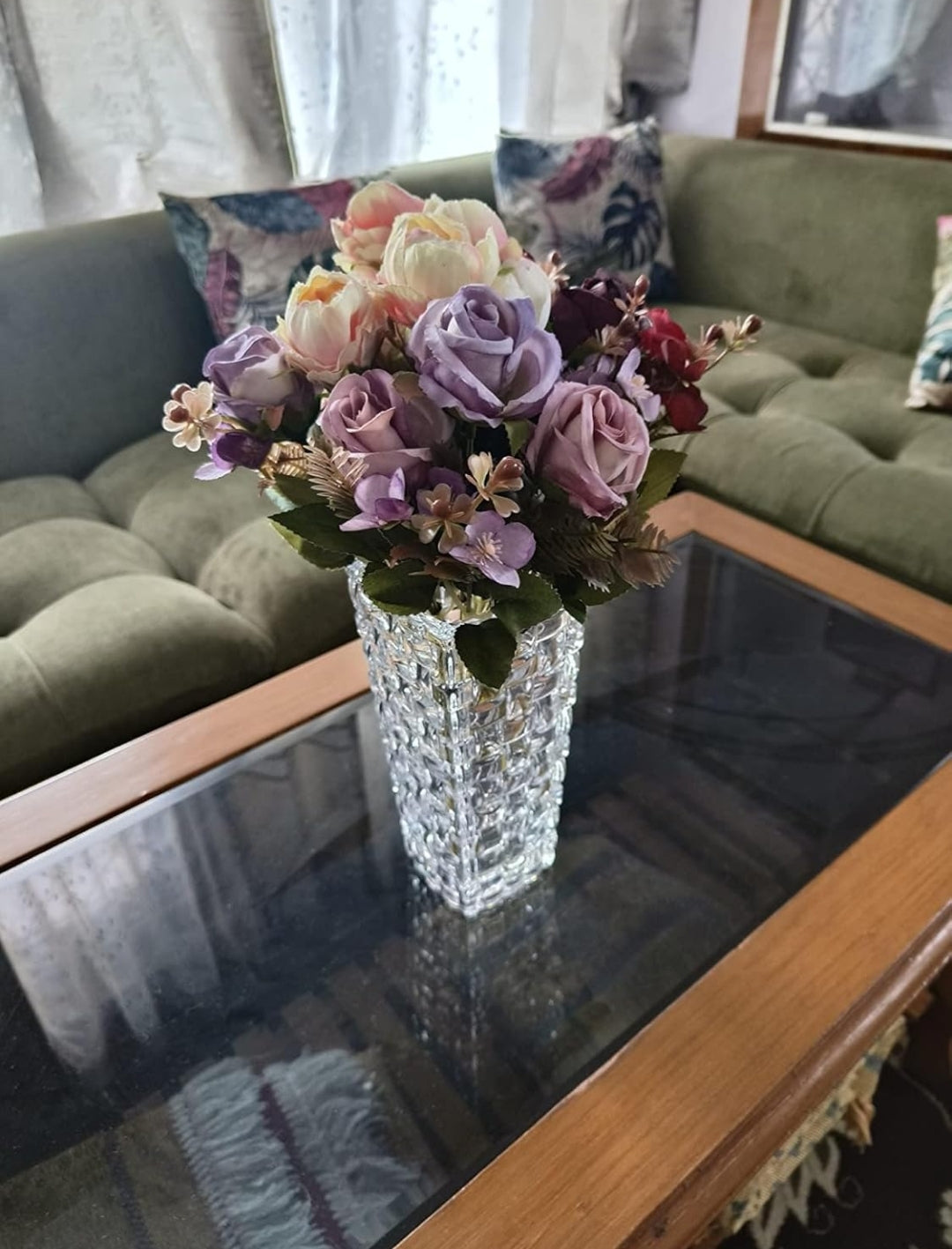 Delisoga Cristal Flower Vase