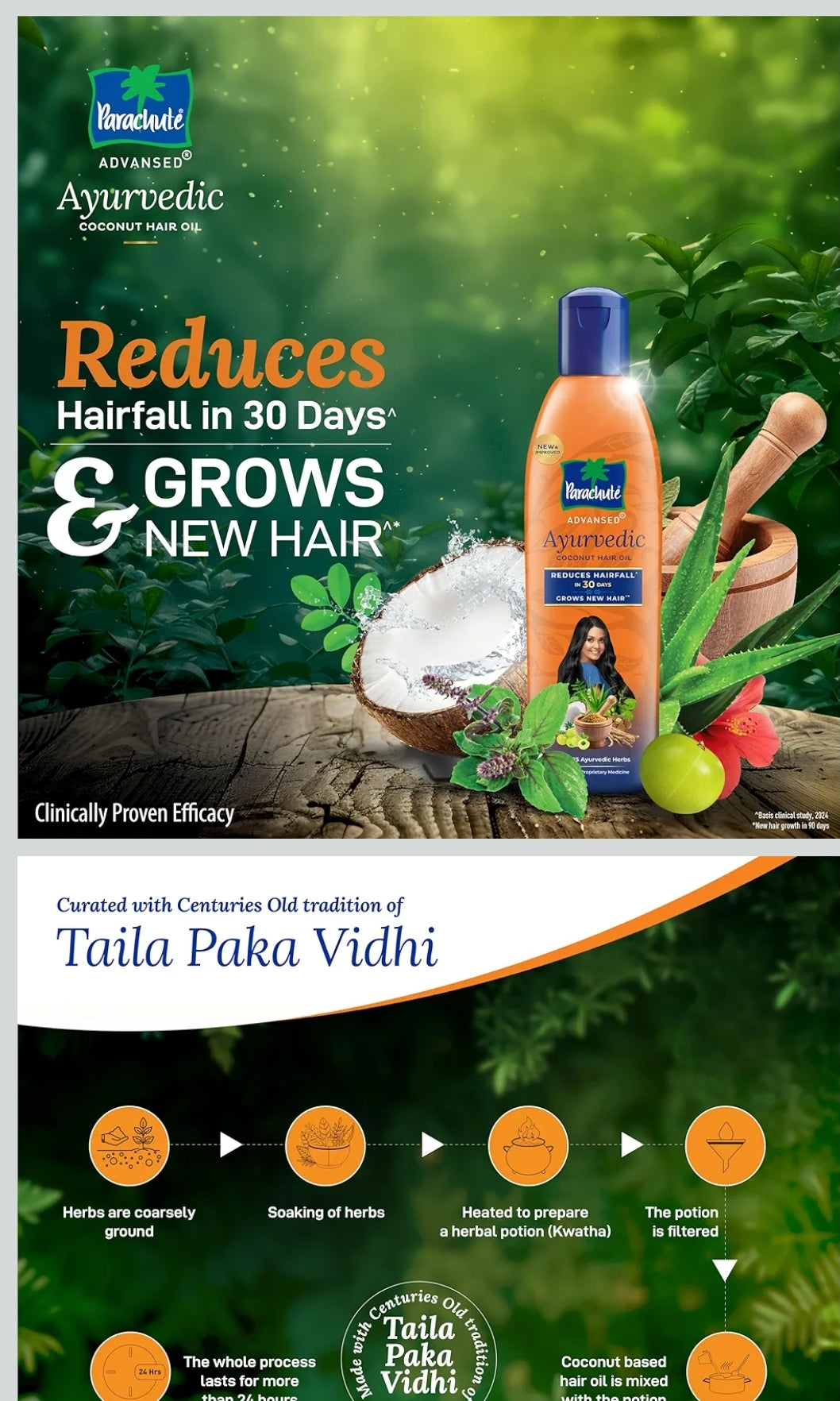 Parachute Ayurvedic 300ml