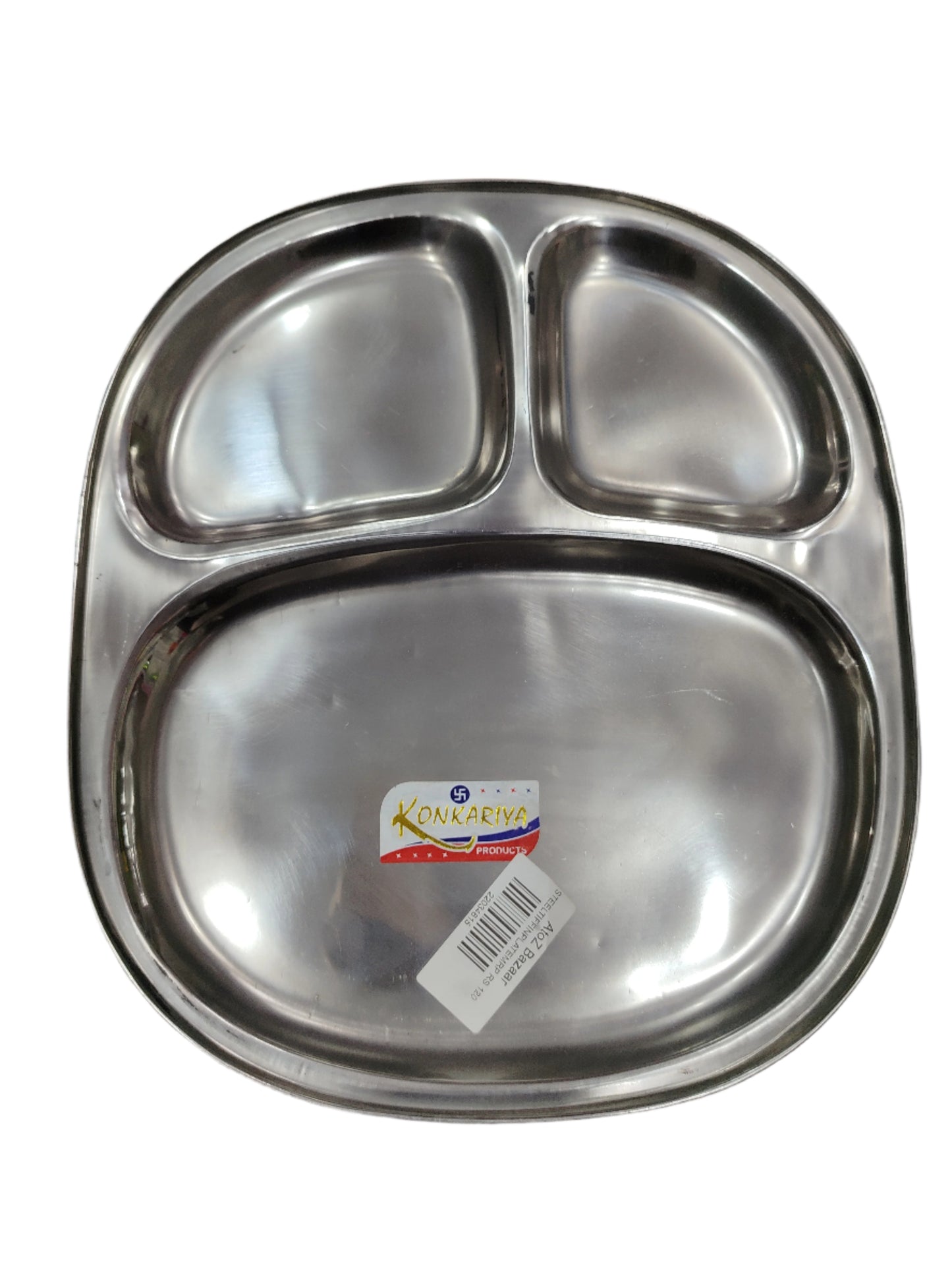 Steel Tiffin Plate