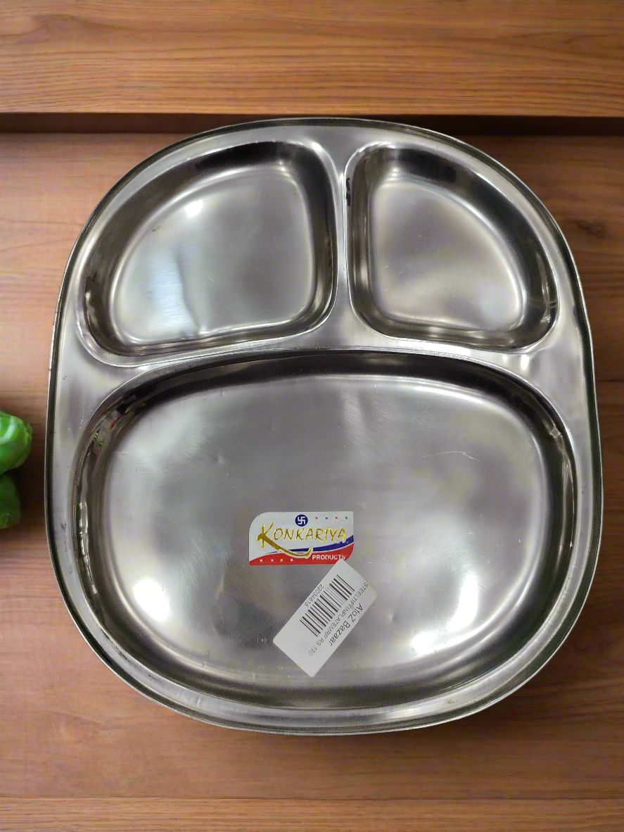 Steel Tiffin Plate