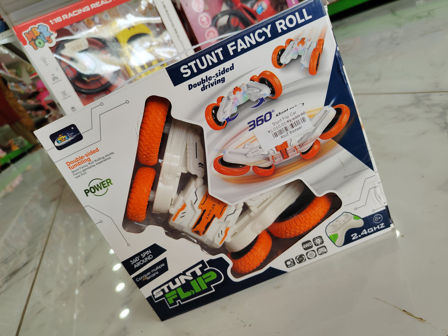 RC Stunt Flip Car