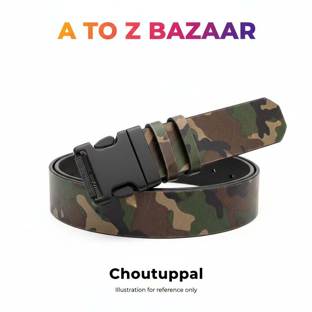 Woodland Camo Belt