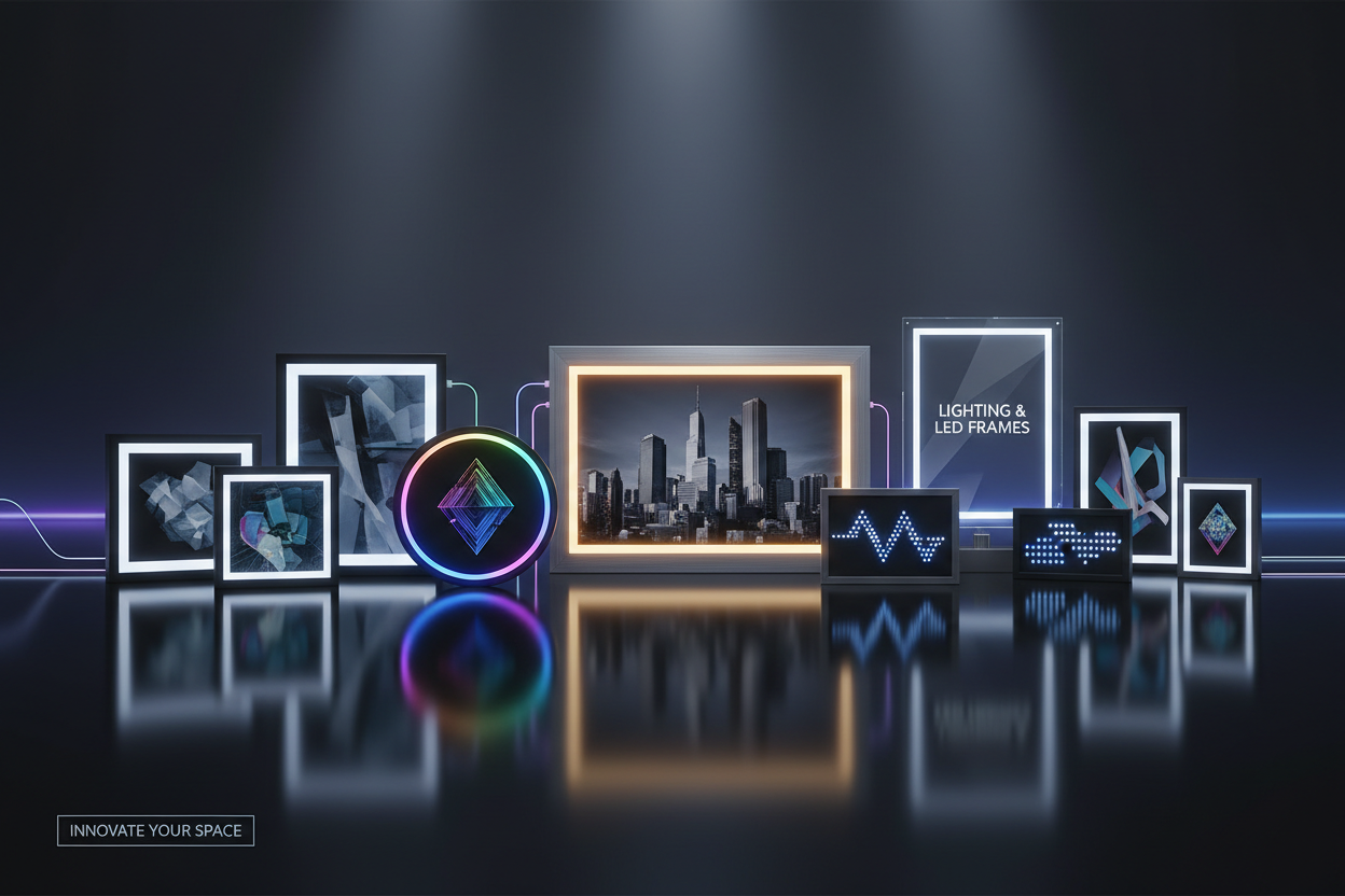 Lighting & LED Frames