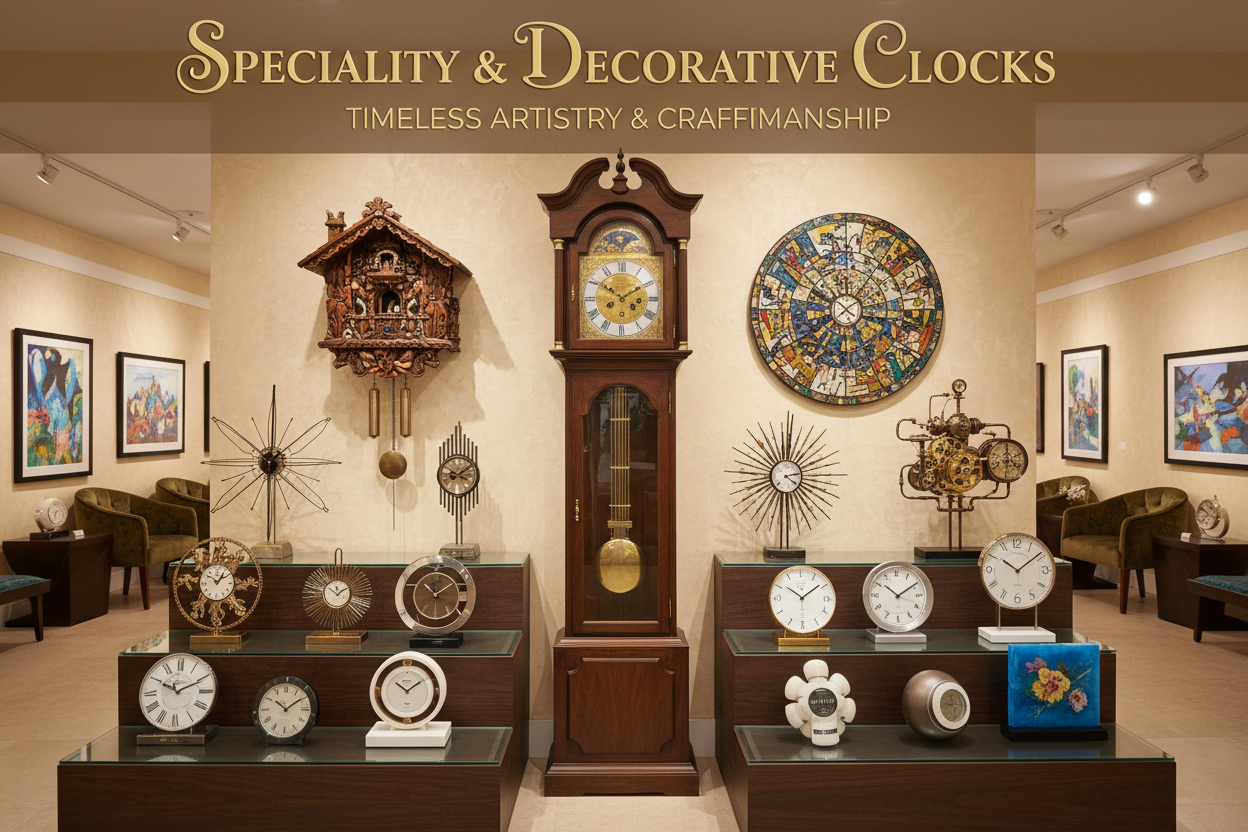 Specialty & Decorative Clocks