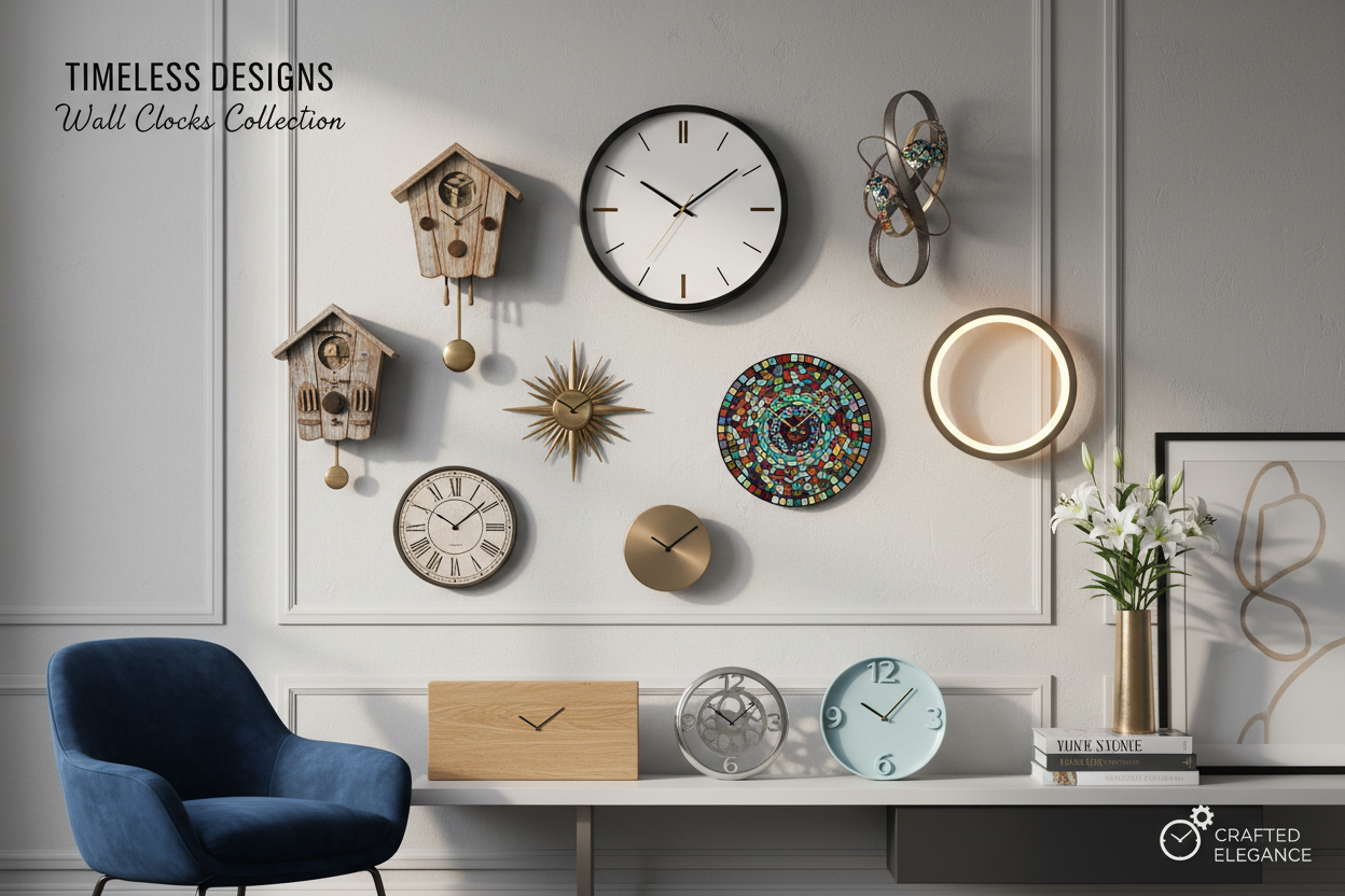 Wall Clocks - Decorative & Modern Designs | AtoZ Bazaar