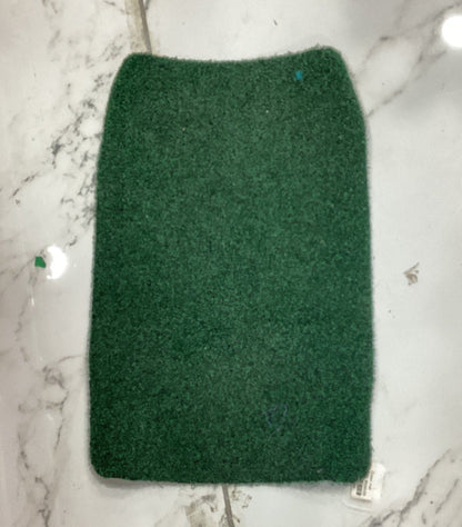 Green door mat