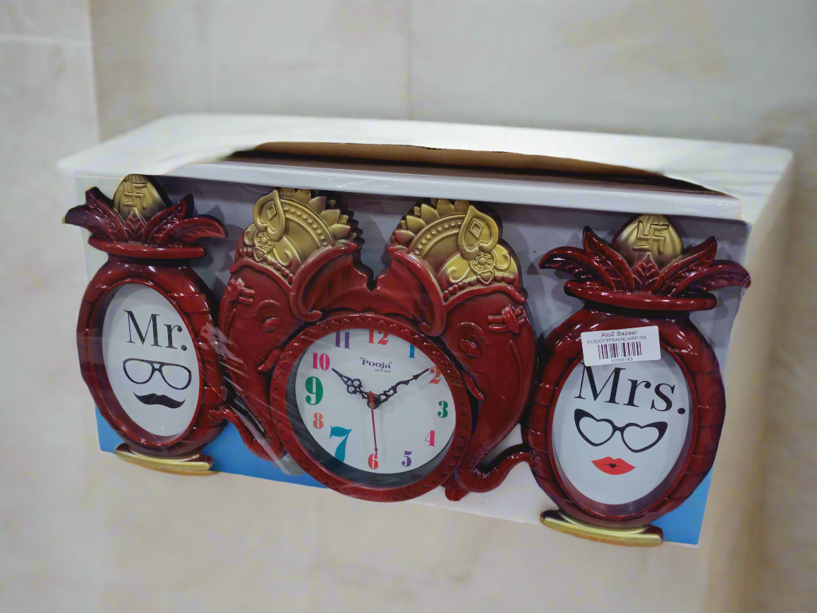 Clock Photo frame