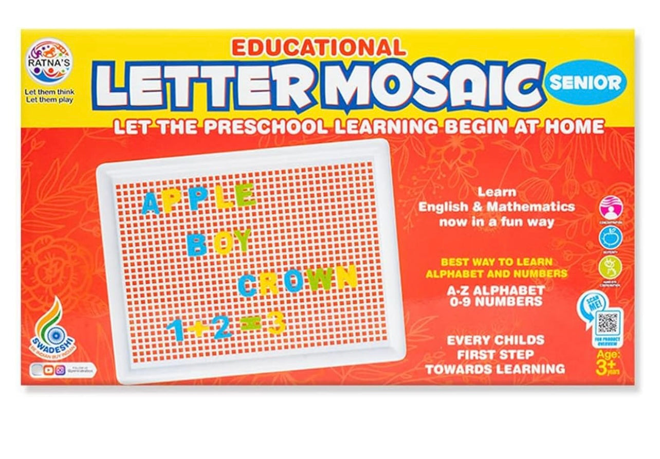 Educational Letter Mosaic