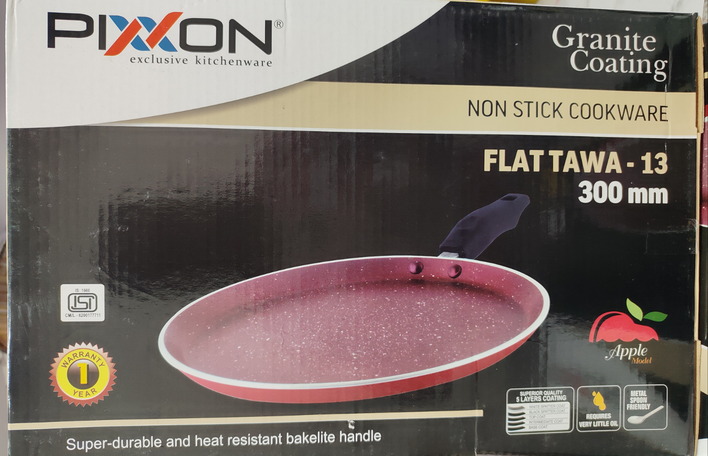 Pixxon Nonstick pan 6mm-300mm