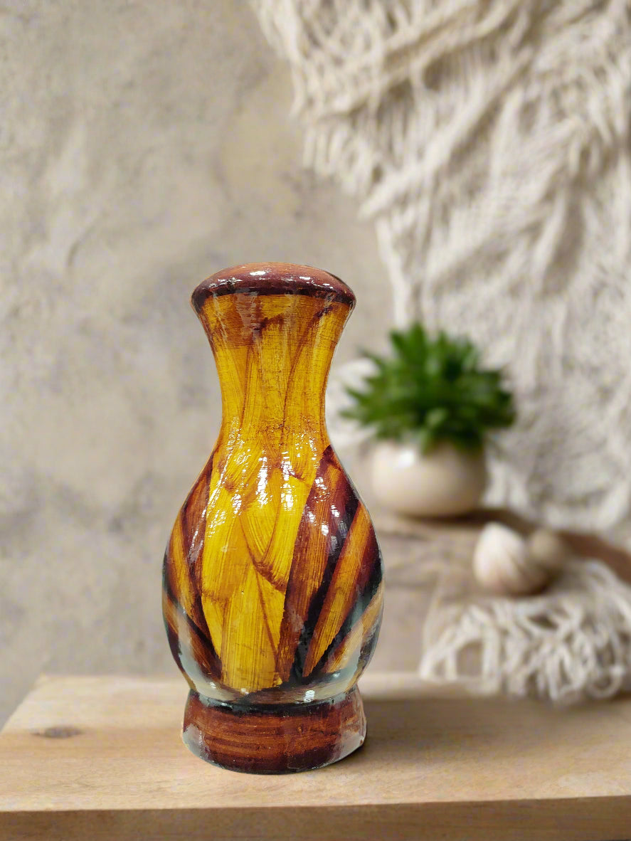 Wood Flower Pot