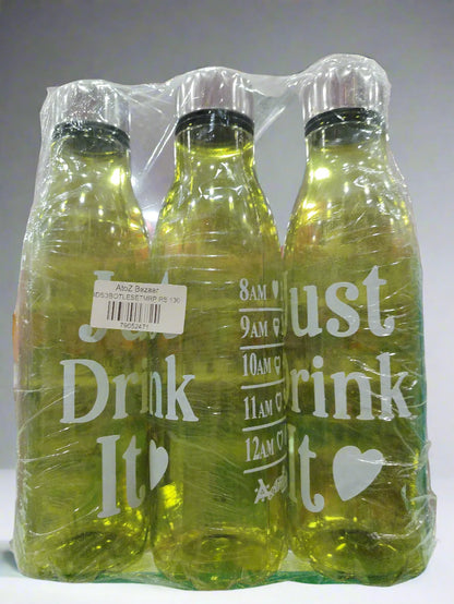 Just Drink It 3pcs Bottle Set