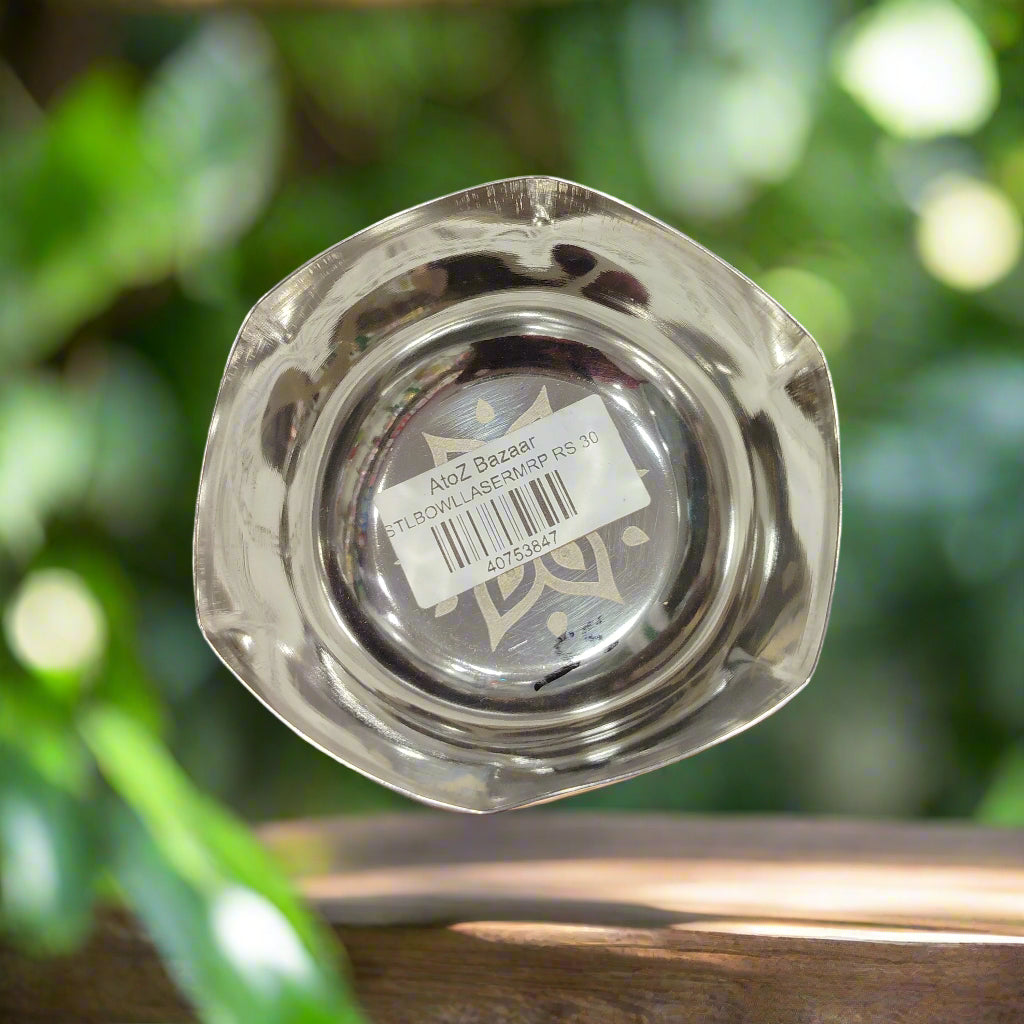 Laser Steel Bowl