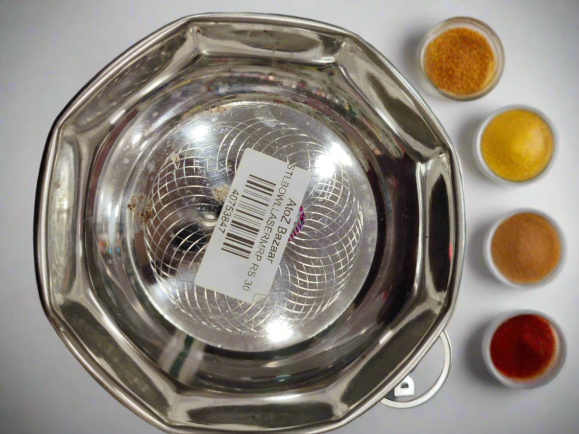 Laser Steel Bowl