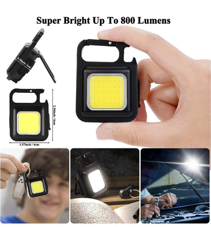 COB Rechargeable Keychain Light