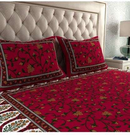 Double bed sheet 1+2