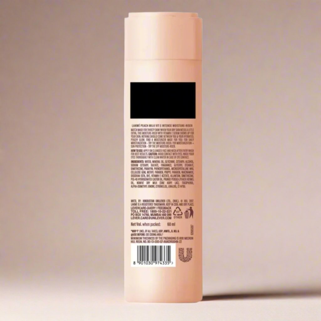 Lakme peach milk 60ml