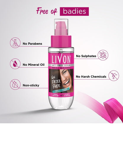 Livon Anti Frizz Serum 20ml