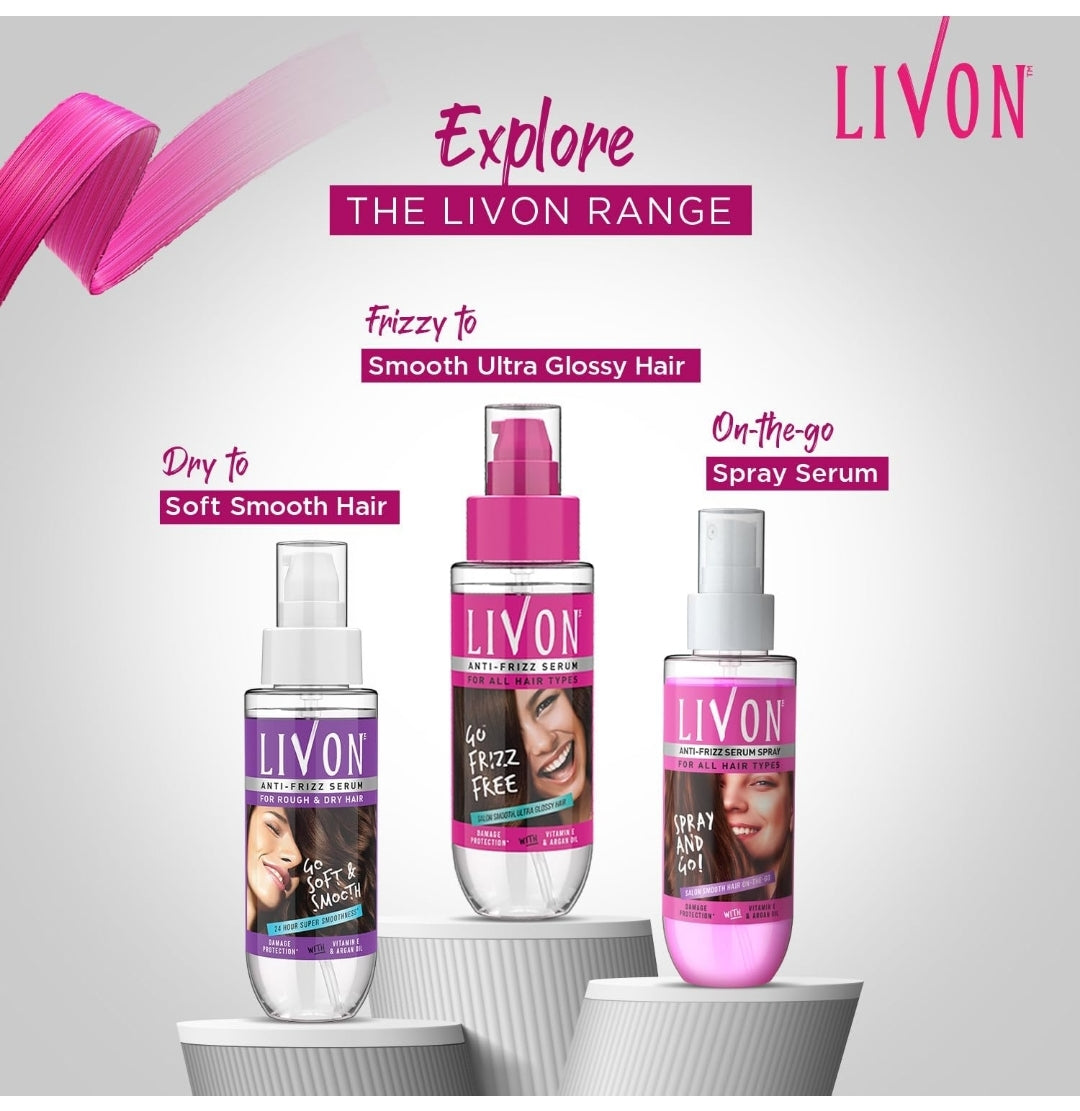 Livon Anti Frizz Serum 20ml