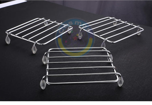 Steel pot stand square