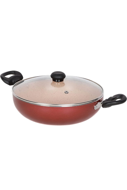 Pixxon kadai with glass lid-250mm