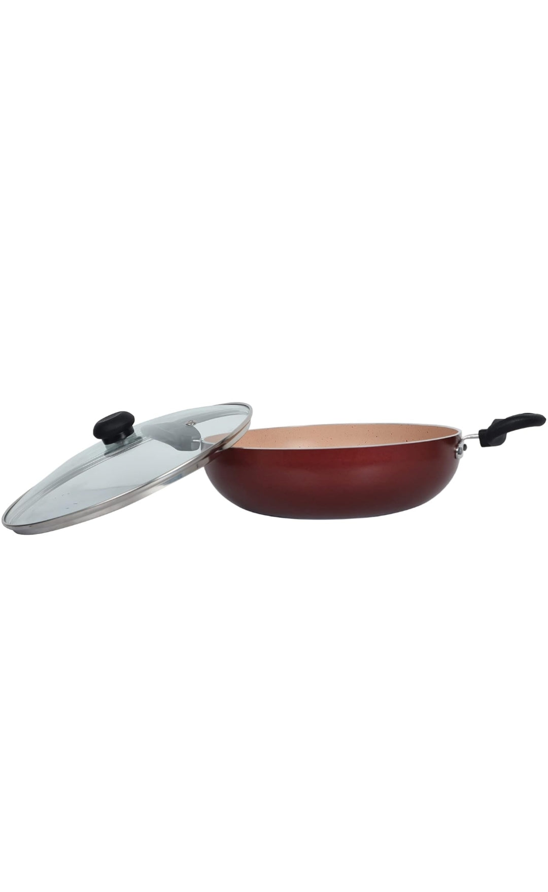 Pixxon kadai with glass lid-250mm