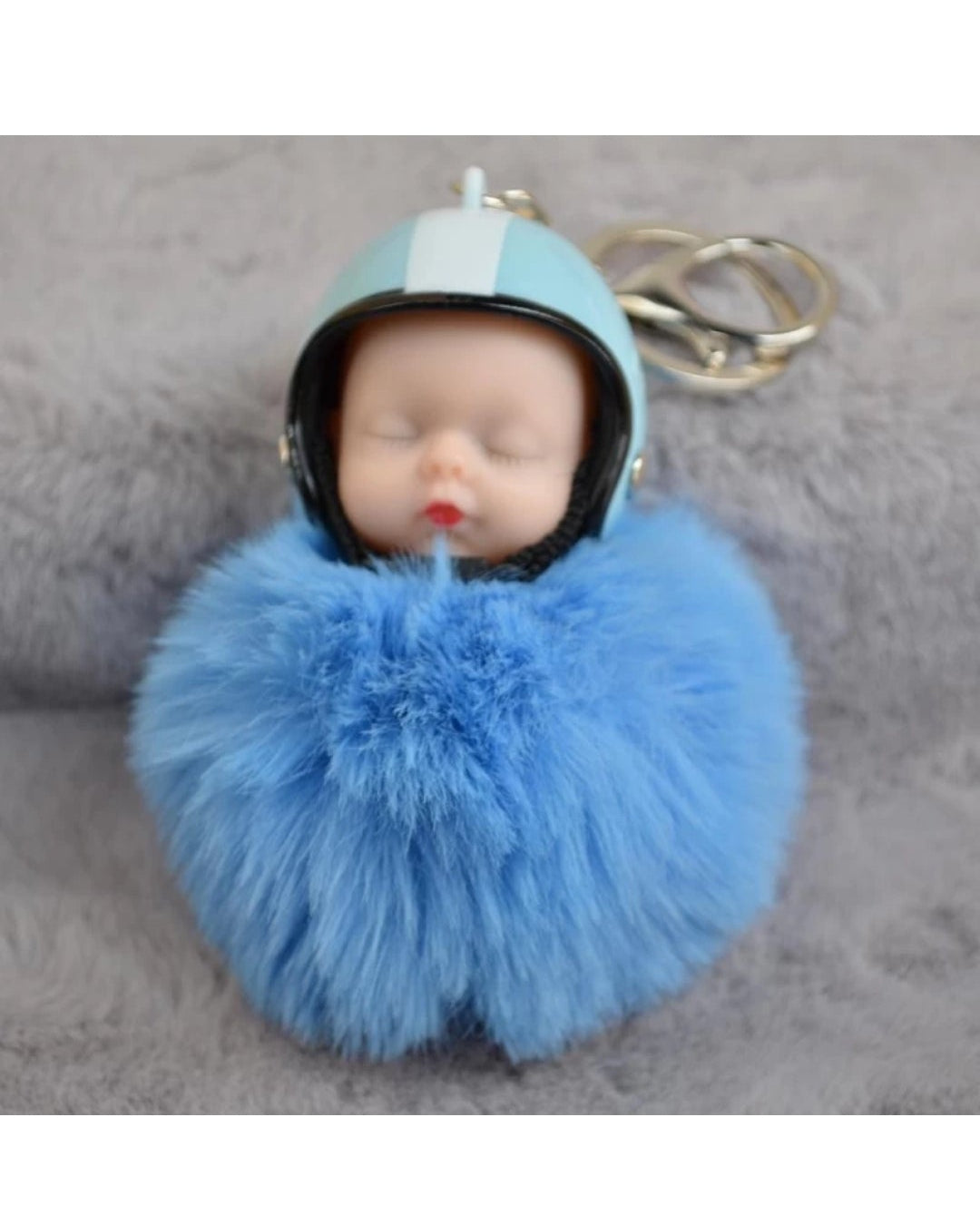 Baby Doll Helmet Key Chain