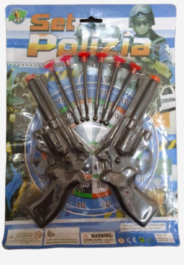 Polizia Gun set toy