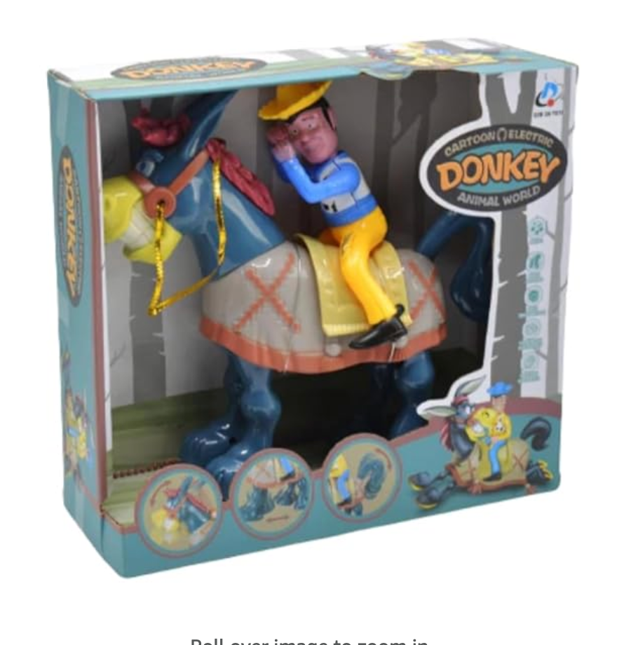 Cartoon Donkey Music Toy