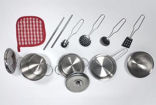 Steel toy Kitchen set