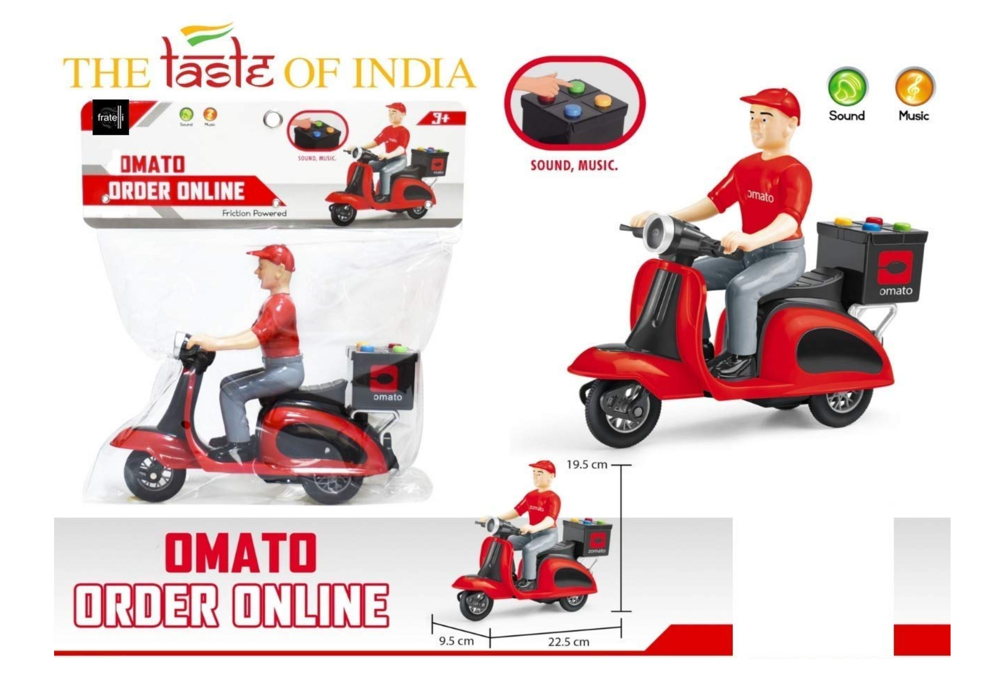 Zomato Delivery Scooter