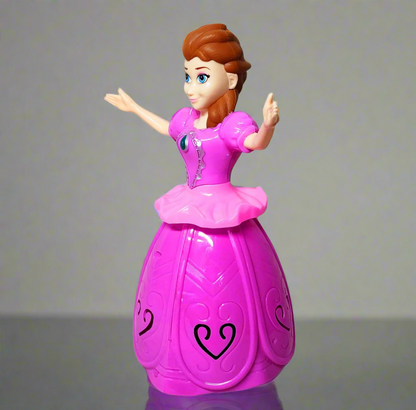 Princess Musical doll (3D lights)