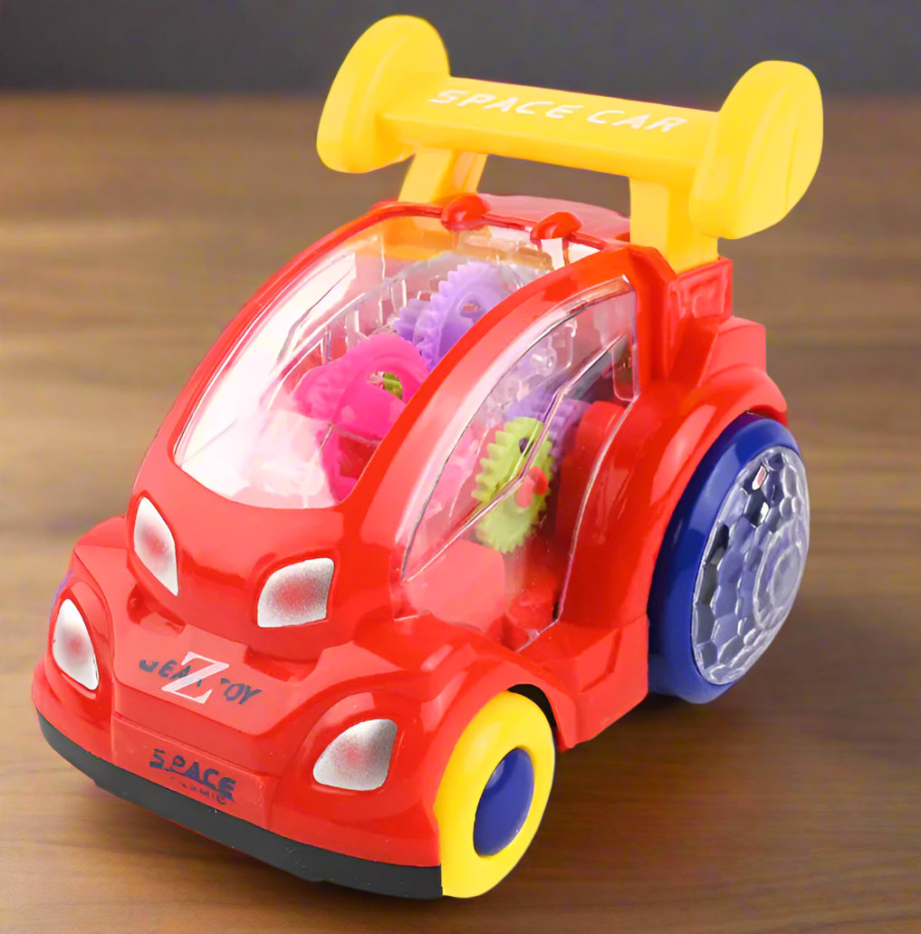 Space Puzzle Gear Car