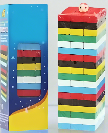 Jenga building blocks