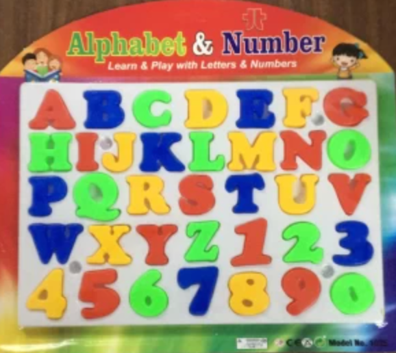 Letters & Numbers – AtoZ Bazaar