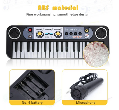 Keyboard Piano with Mic