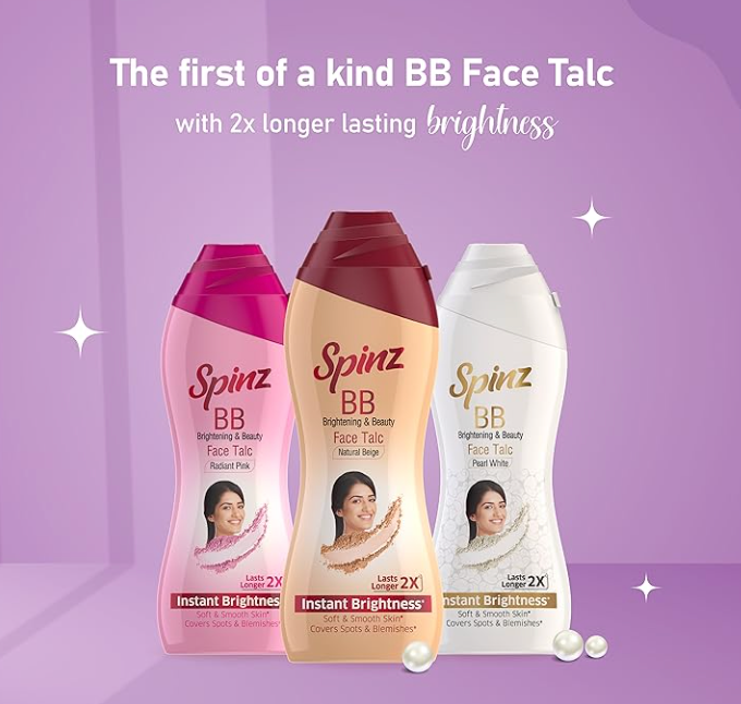 Spinz BB Face Talc 35g