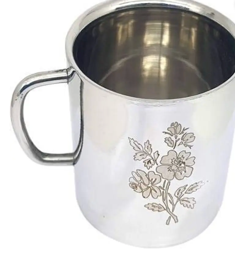 Laser Steel Tea Mug